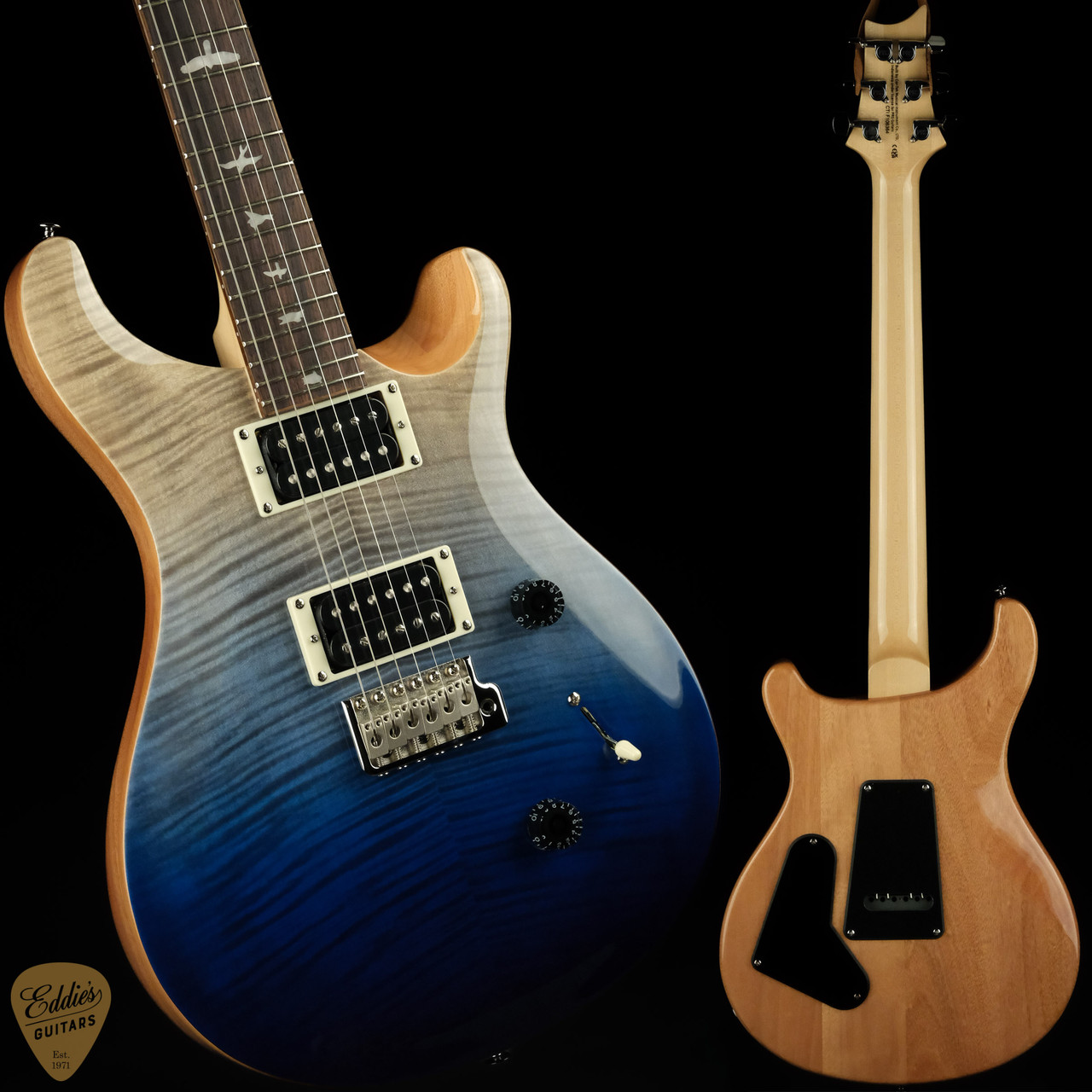 Paul Reed Smith Limited Edition SE Custom 24 - Blue Fade - Eddie's