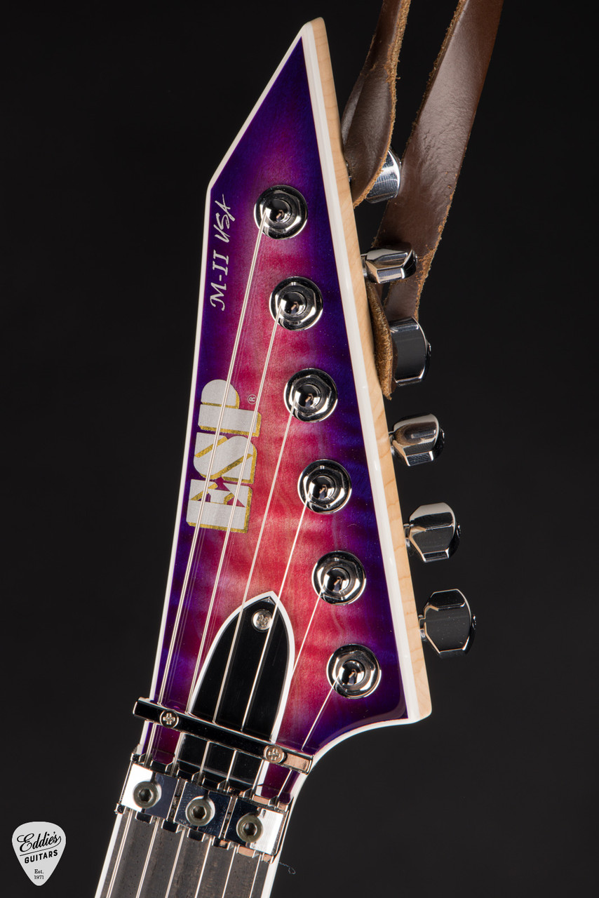 ESP USA M-II DX - Cranberry Sunburst - Eddie's Guitars