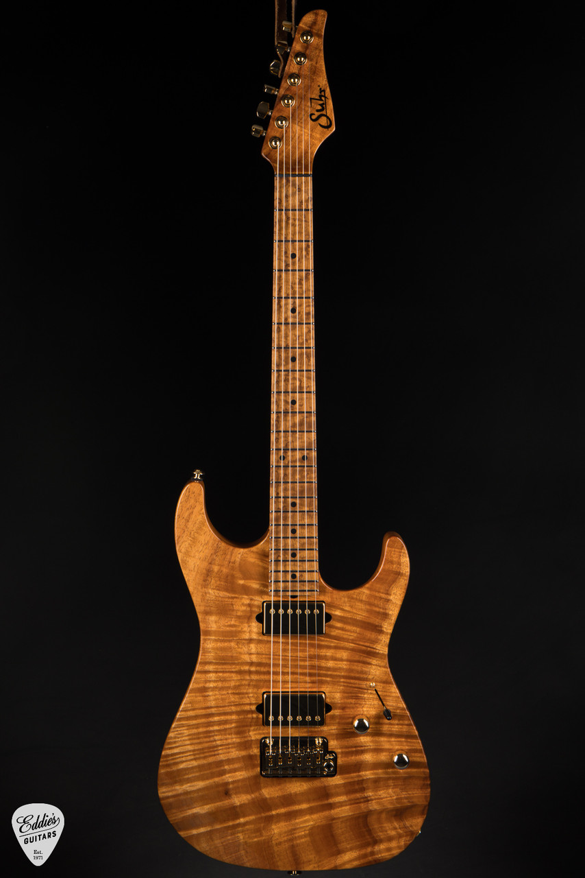 Hold - Suhr Standard Mahogany/One Piece Figured Koa Top - Natural