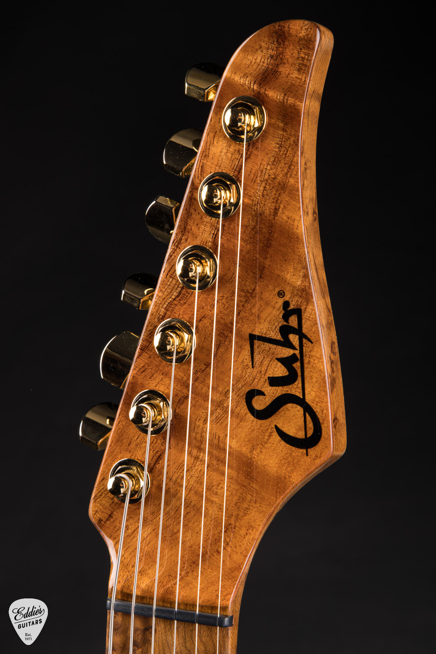 Hold - Suhr Standard Mahogany/One Piece Figured Koa Top - Natural