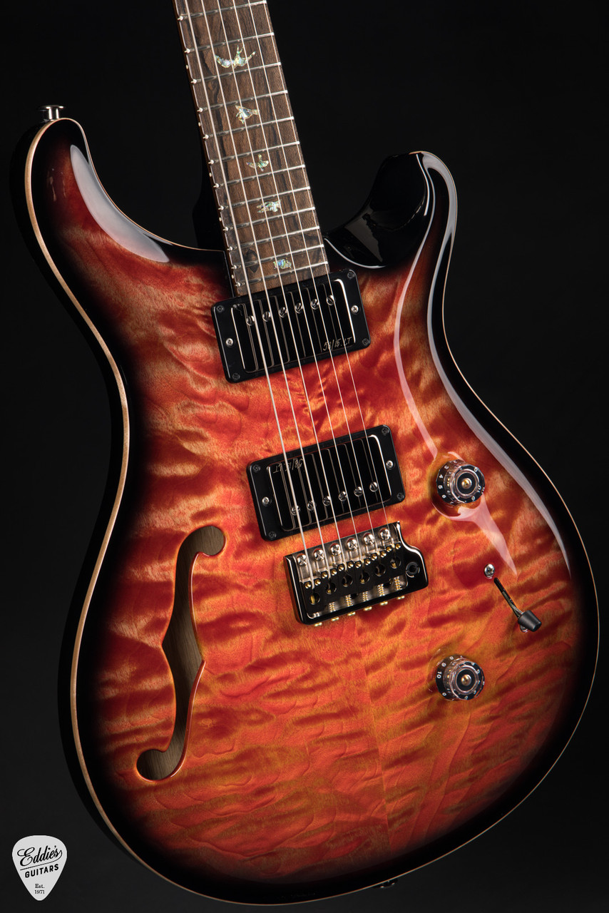 ギター P.R.S. Custom24 korina Paul Reed Smith 2024 - Paul Reed Smith Eddie's Guitars Wood Library Custom 24 Semi