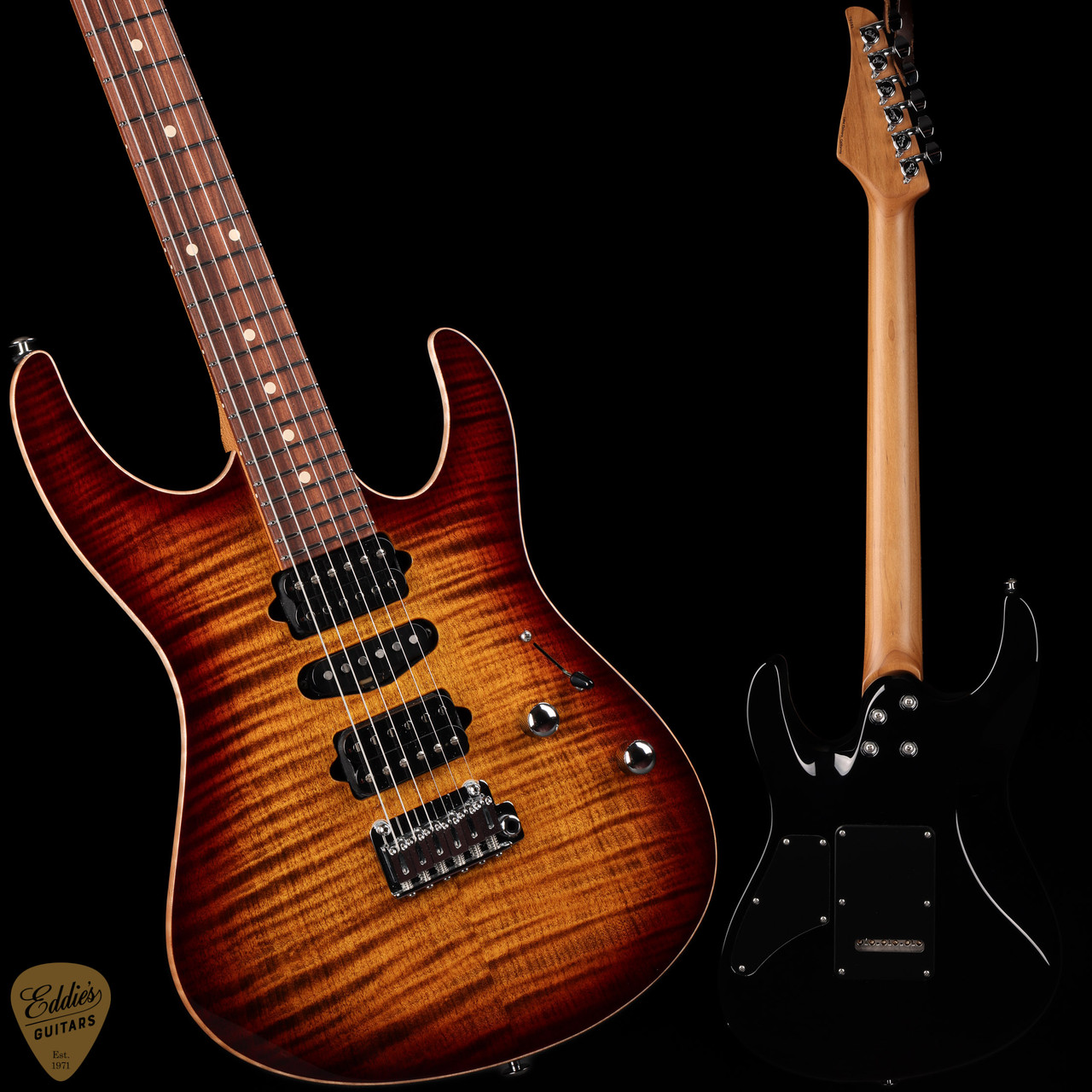 Suhr Modern Plus - Bengal Burst #76691 - Eddie's Guitars