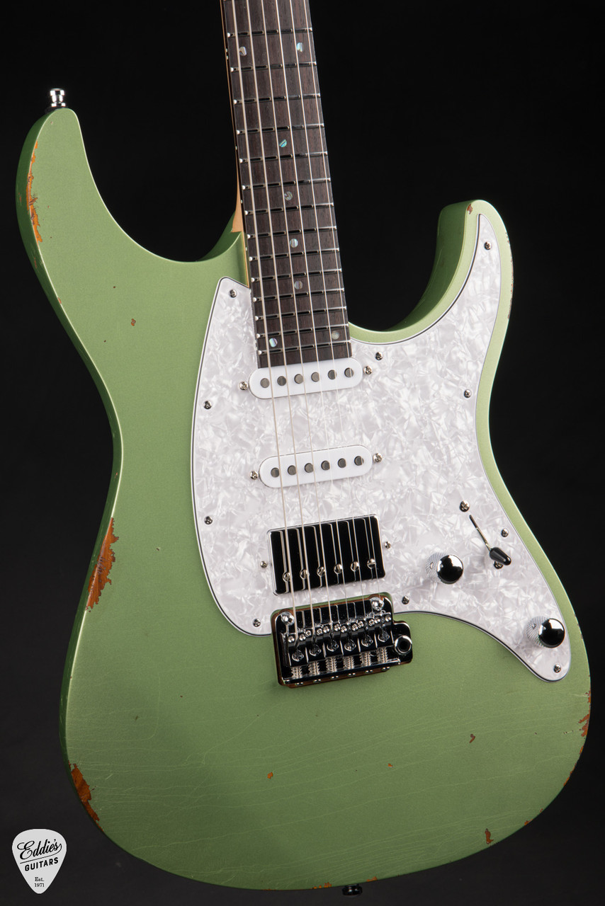 Mayones Aquila Aged V24 6 - Monolith Metallic Celadon Green