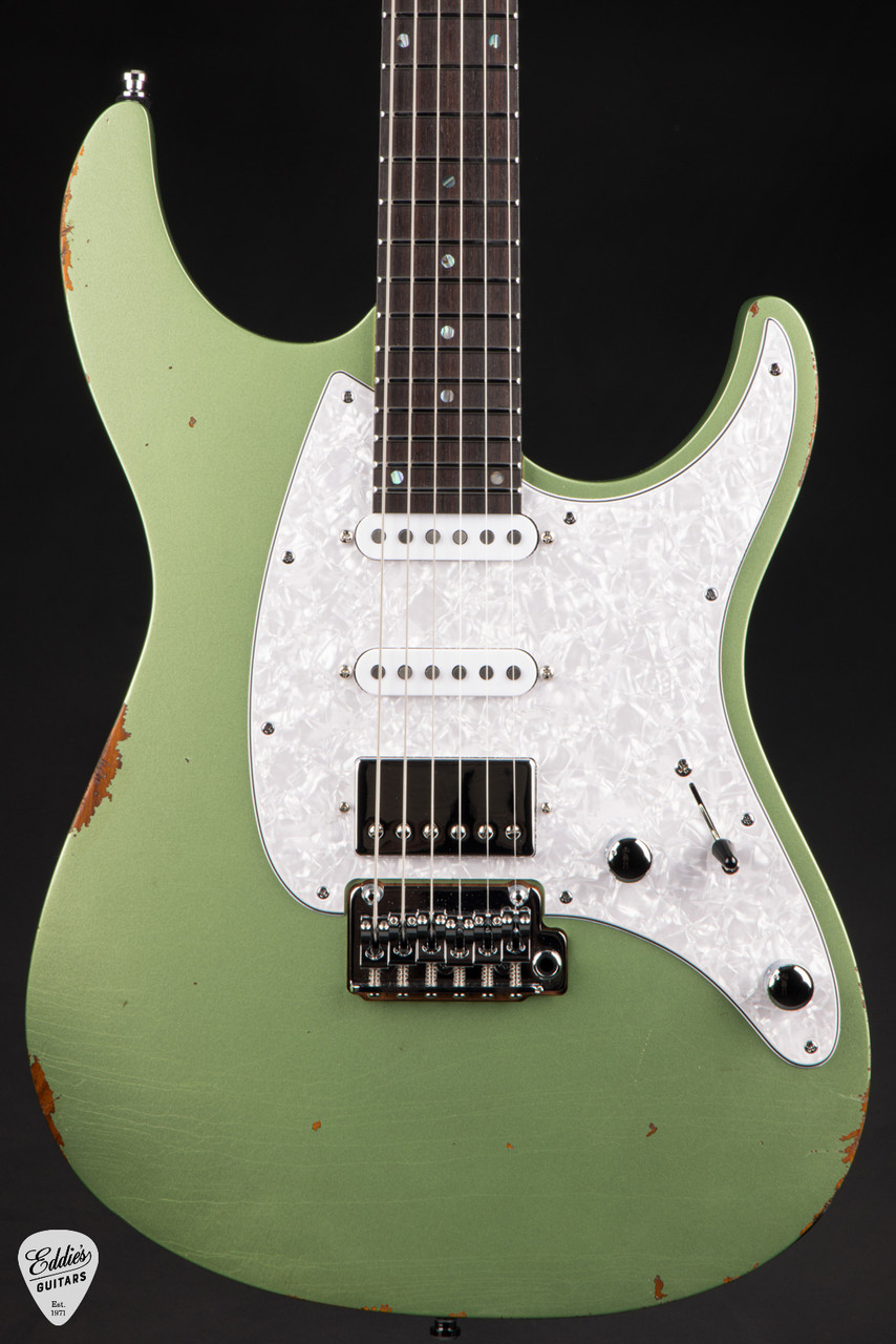 Mayones Aquila Aged V24 6 - Monolith Metallic Celadon Green