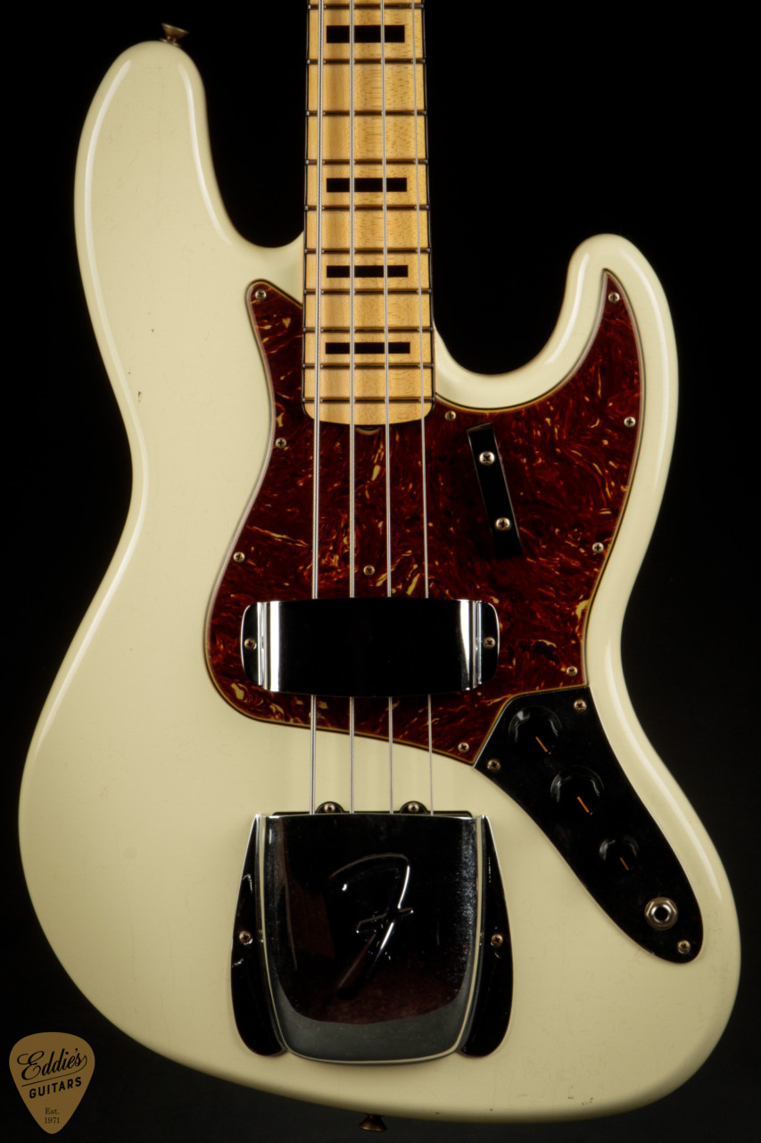Fender Custom Shop 1968 Jazz Bass Journeyman Relic - Vintage White