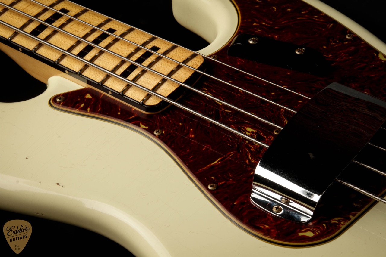 Fender Custom Shop 1968 Jazz Bass Journeyman Relic - Vintage White