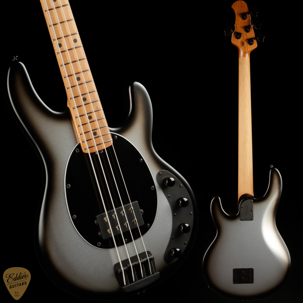 Ernie Ball Music Man StingRay Special - Black Rock - Eddie's Guitars