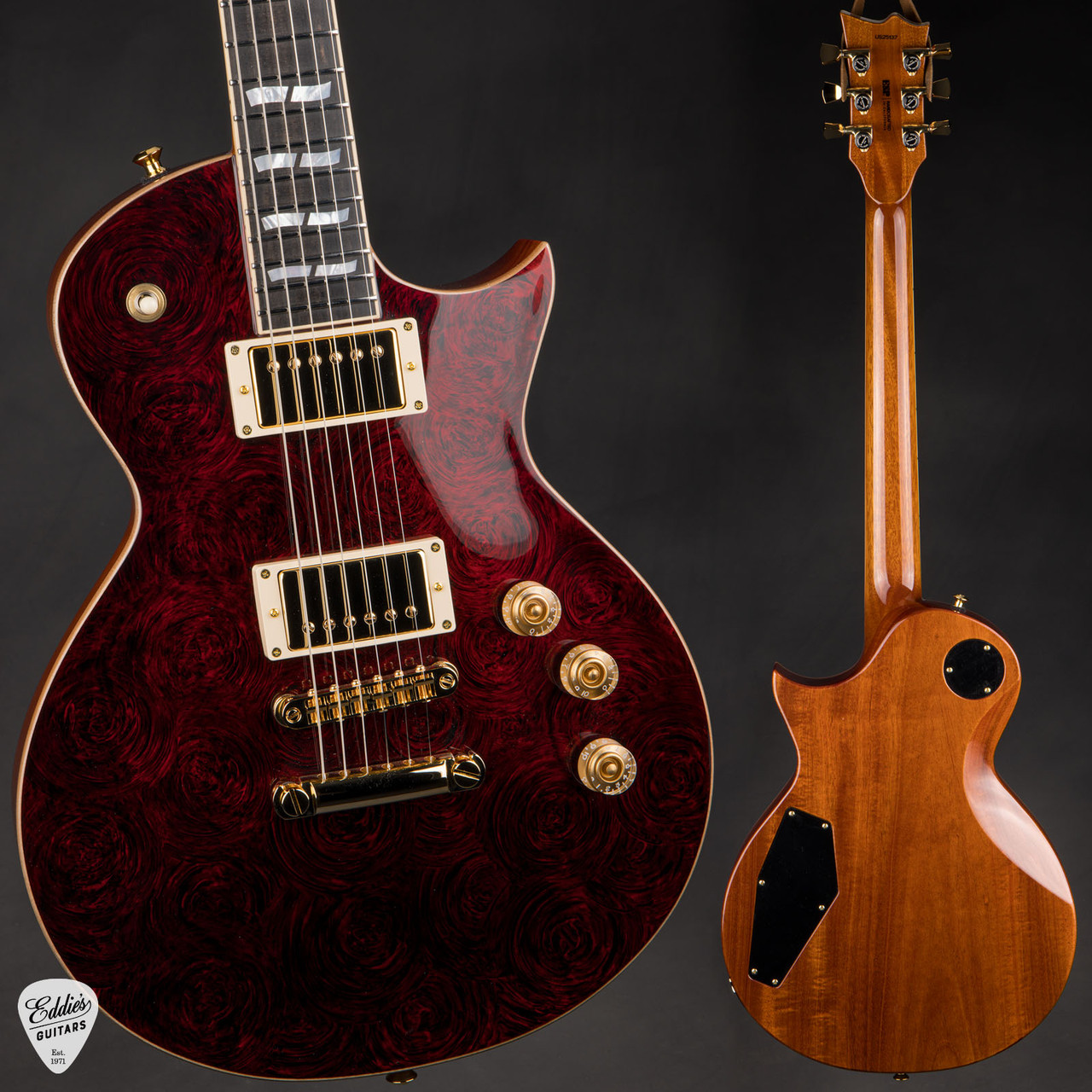 ESP USA Eclipse - Red Rose Marble - Eddie's Guitars