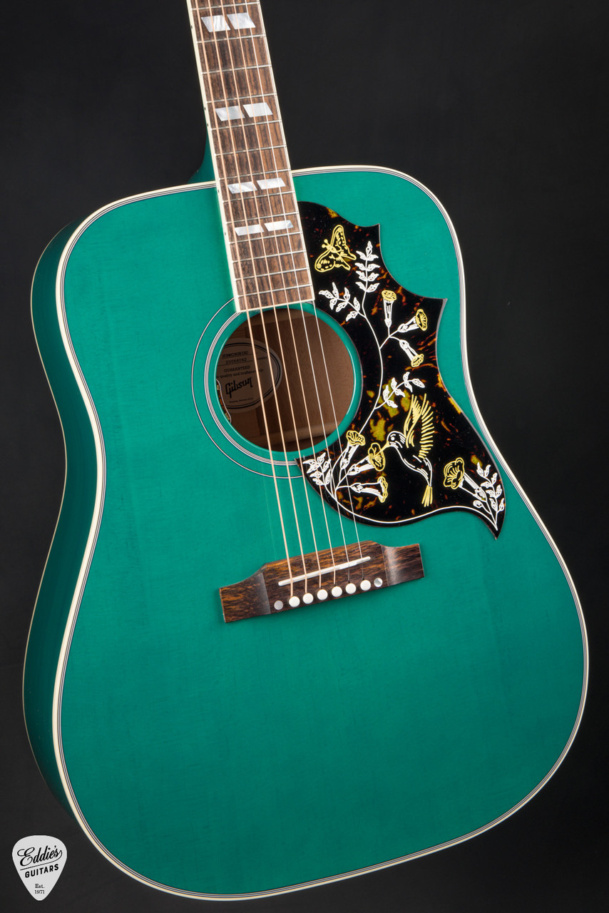 Gibson Hummingbird Standard Seafoam Green 4.11 #20066062 - Eddie's