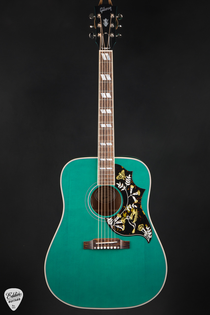Gibson Hummingbird Standard Seafoam Green 4.11 #20066062 - Eddie's