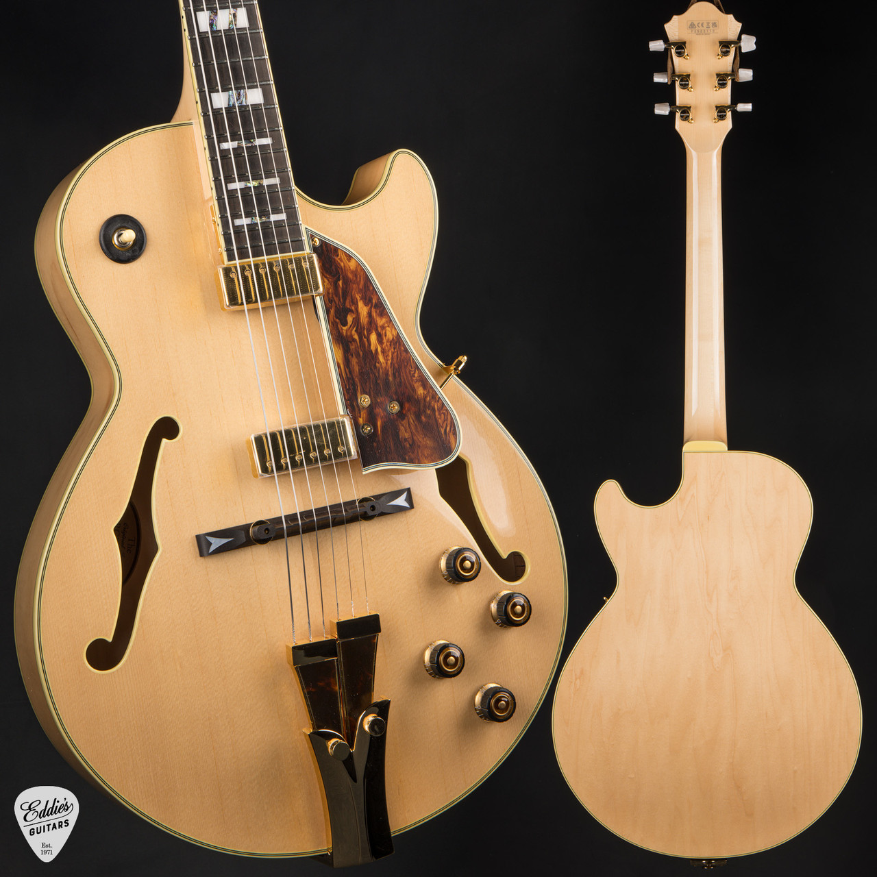 Ibanez GB10NT George Benson - Natural #F2523112 - Eddie's Guitars