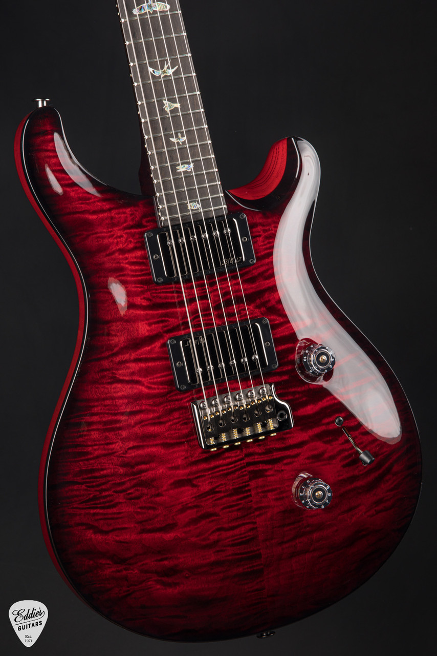 PRS Eddie's Guitars Wood Library Custom 24 Ebony FB/Stained Neck