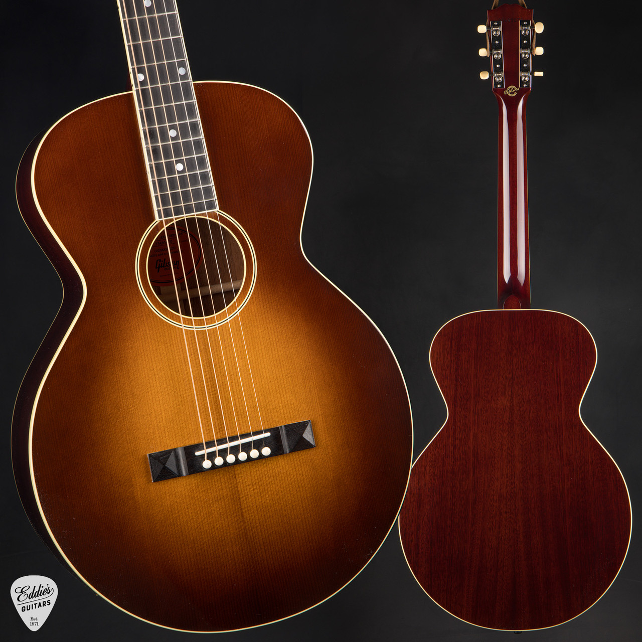 ギター Gibson L-1 Custom Gibson Custom Shop L-1 Anniversary Limited Edition - Cremona Burst