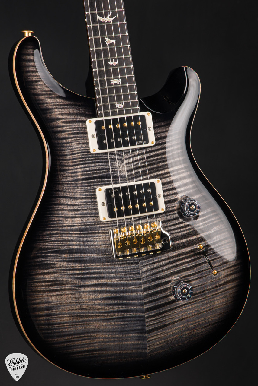 PRS Custom 24 - Charcoal Burst #420731 - Eddie's Guitars