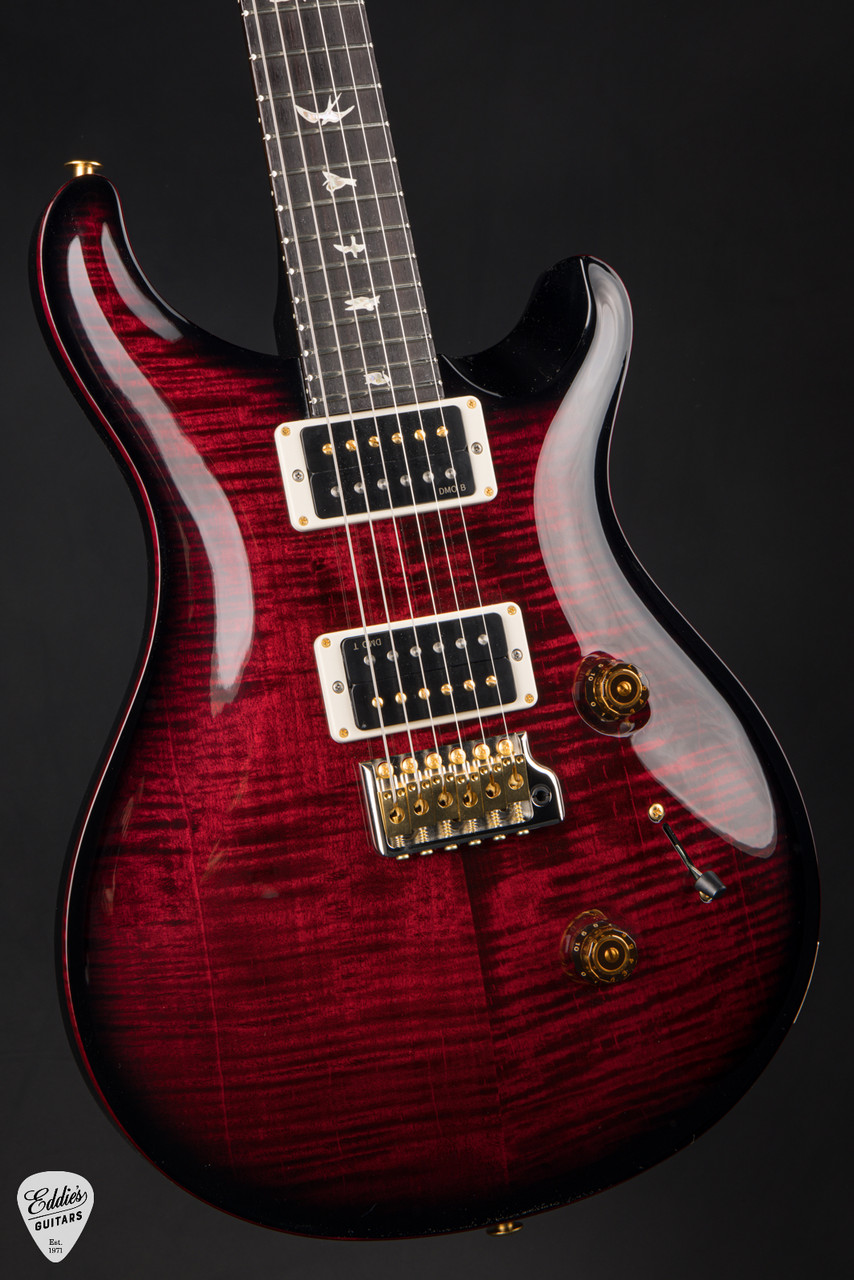 PRS Custom 24 - Fire Smokeburst #421254 - Eddie's Guitars