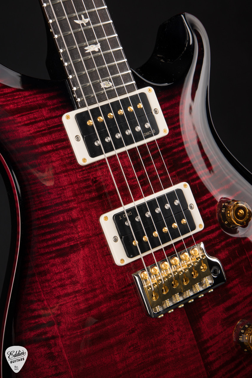 PRS Custom 24 - Fire Smokeburst #421254 - Eddie's Guitars