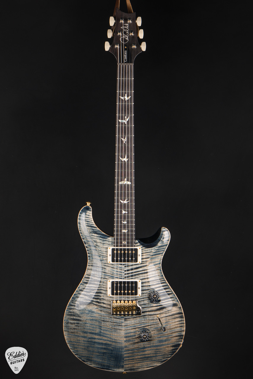 PRS Custom 24 - Faded Whale Blue #421528 - Eddie's Guitars