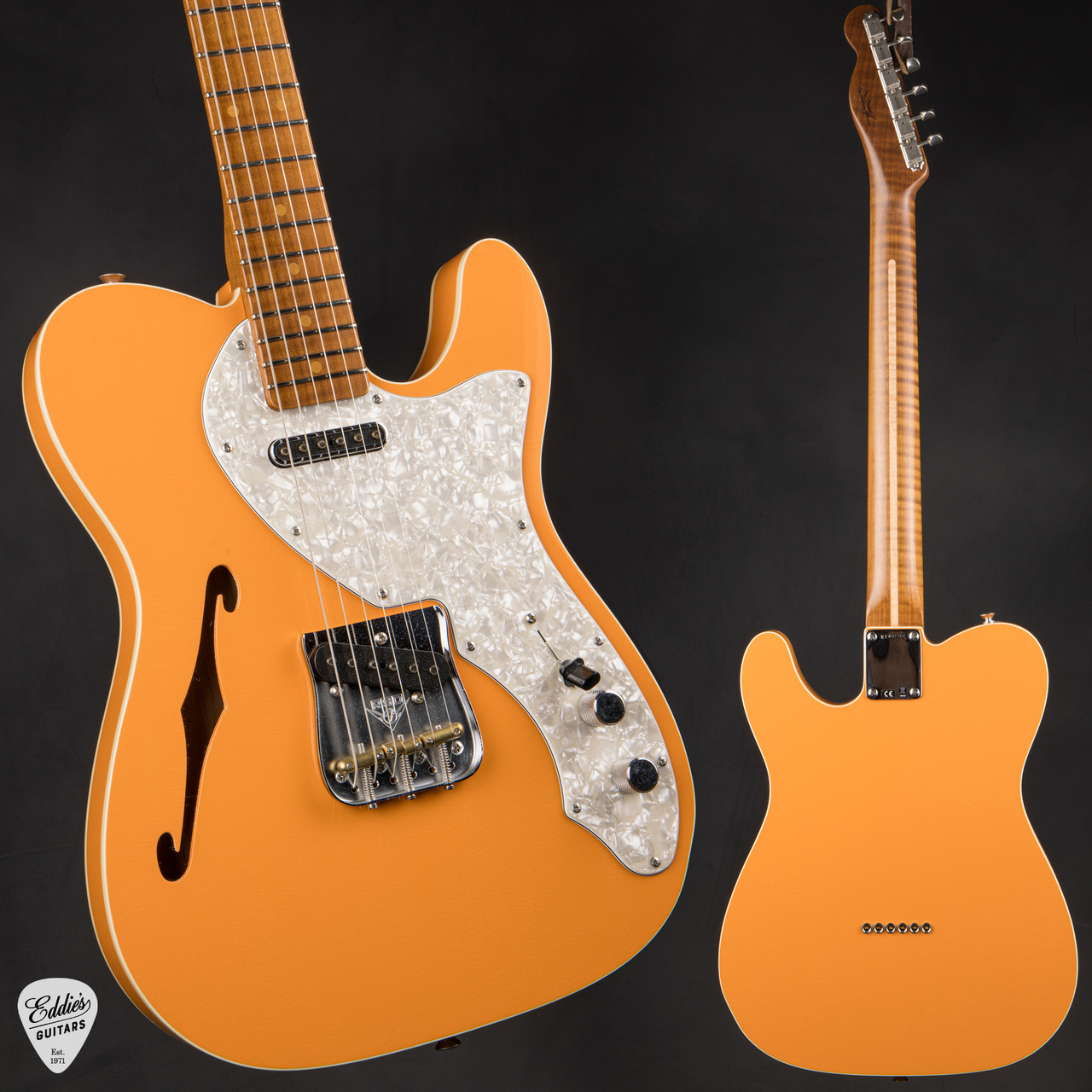 Fender Custom Shop 1960 Telecaster Thinline - Capri Orange