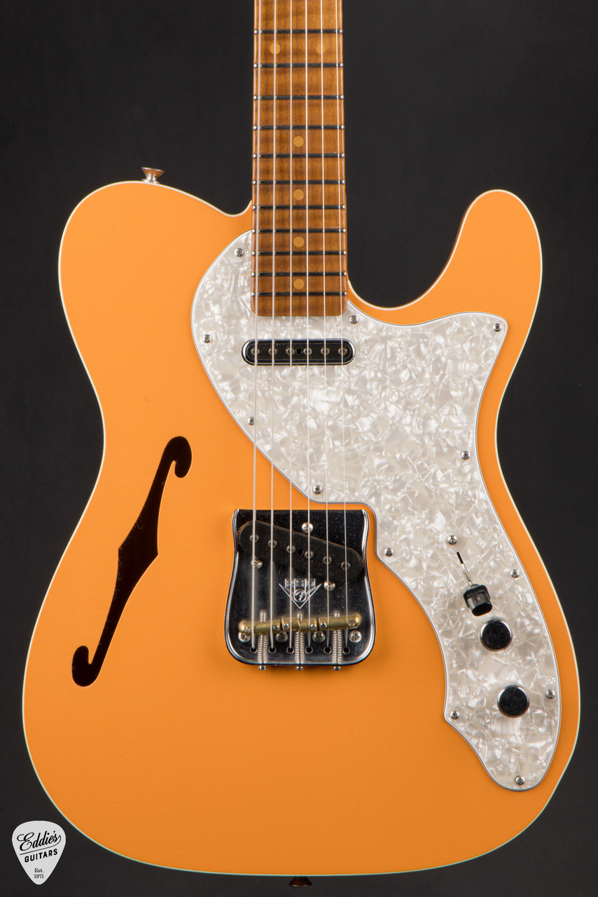 Fender Custom Shop 1960 Telecaster Thinline - Capri Orange