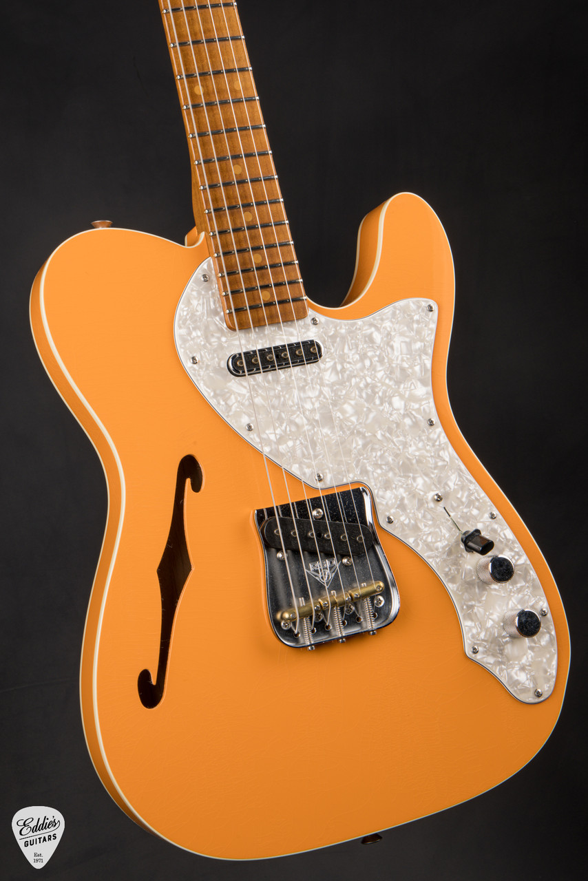Fender Custom Shop 1960 Telecaster Thinline - Capri Orange