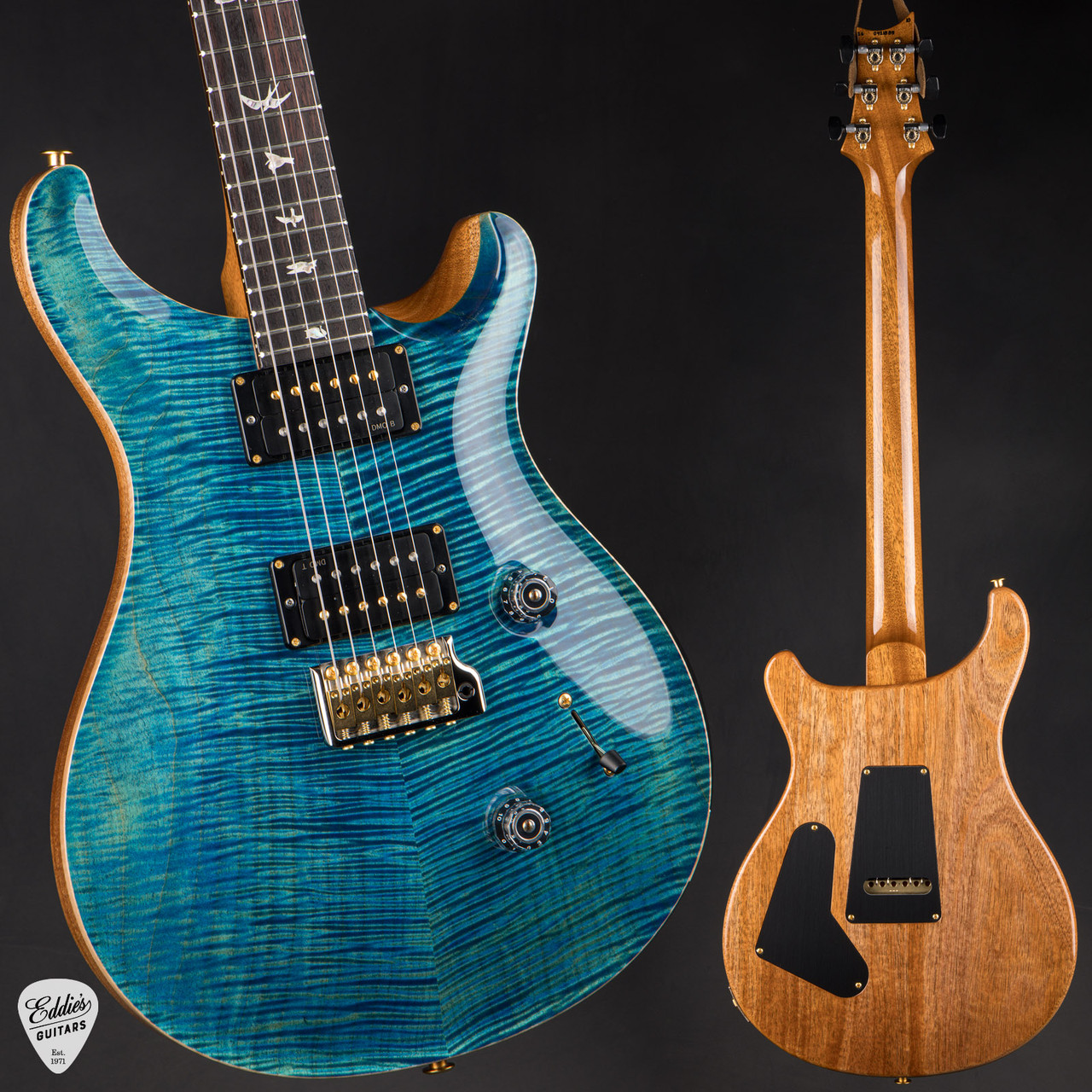 PRS Custom 24 - Arctic Blue #421885 - Eddie's Guitars