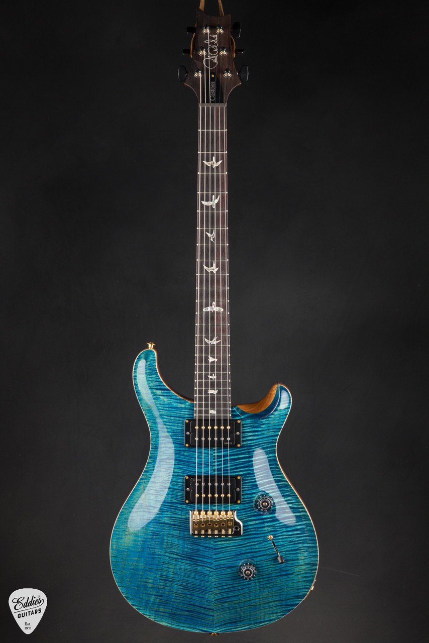 PRS Custom 24 - Arctic Blue #421885 - Eddie's Guitars