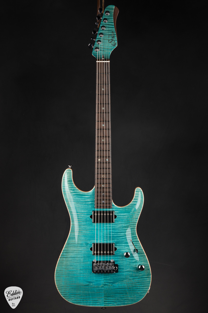 Suhr Standard Arch Top - Bahama Blue #86086 - Eddie's Guitars