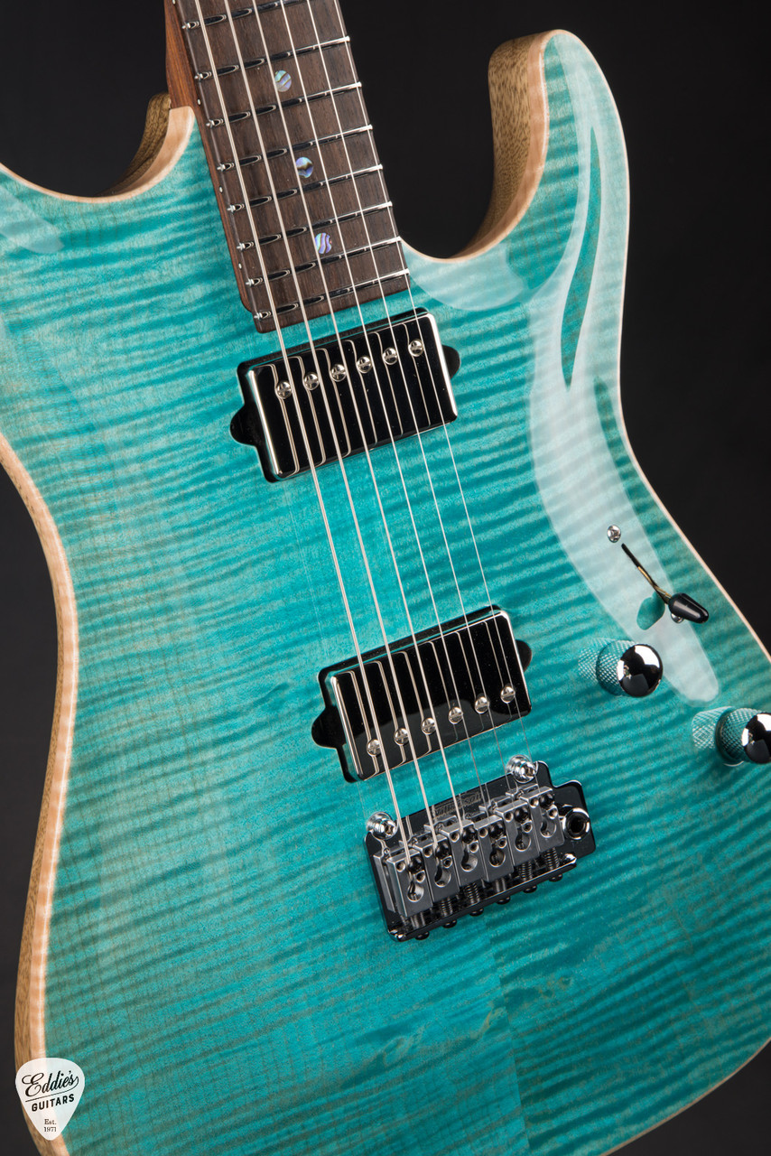 Suhr Standard Arch Top - Bahama Blue #86086 - Eddie's Guitars