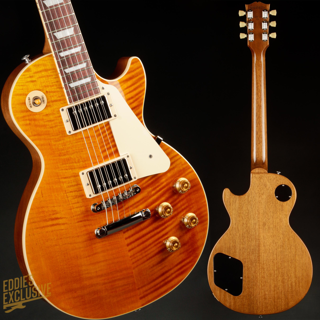ぽこ　Gibson Les Paulスタンダード Gibson Les Paul Standard '50s Figured Top Honey Amber 9.6