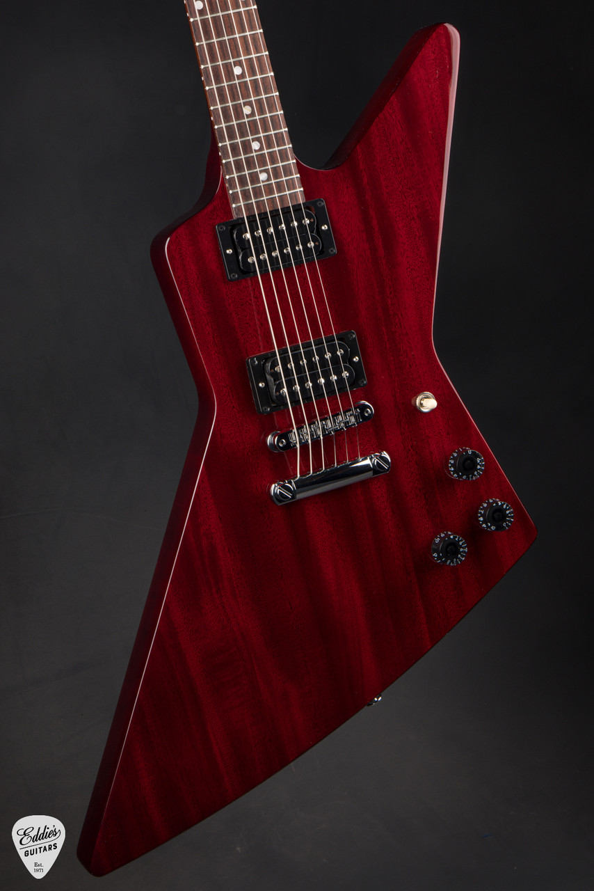 Gibson 80s Explorer Cherry 8.2 #23570004 - Eddie's Guitars