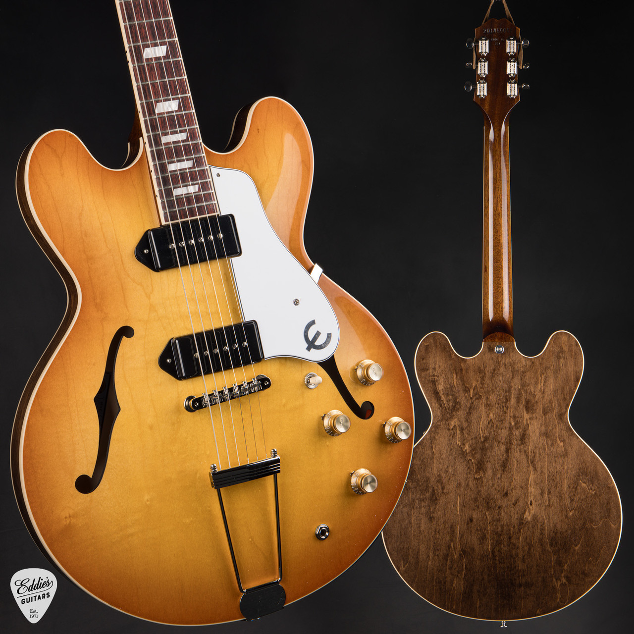 ギター Epiphone Casino USA Collection  Tan Epiphone Casino (USA Collection) Royal Tan 6.3 #201460008