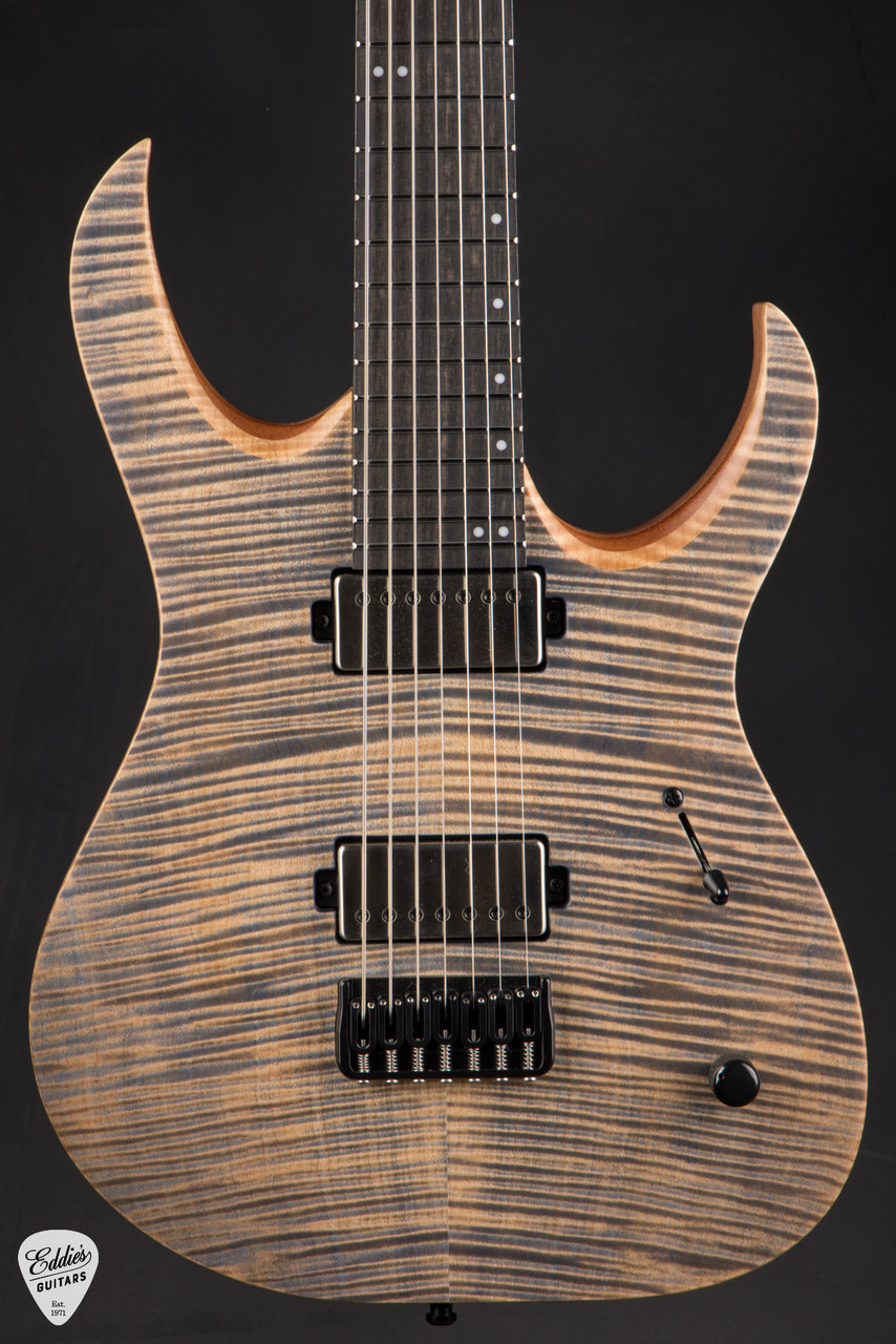 Mayones Duvell Elite 7 Baritone - Transparent Jeans Blue Satin