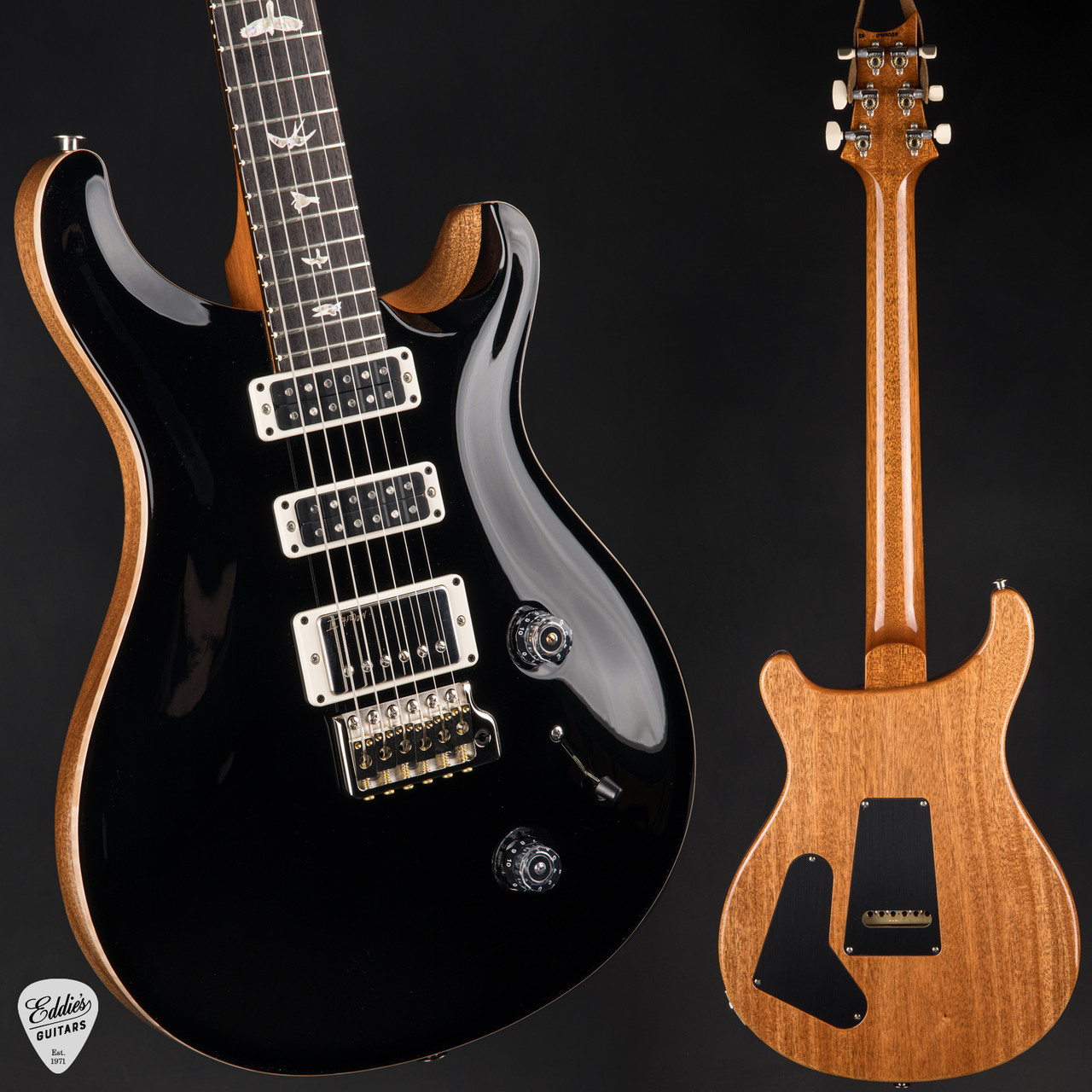PRS Studio - Black #419003 - Eddie's Guitars