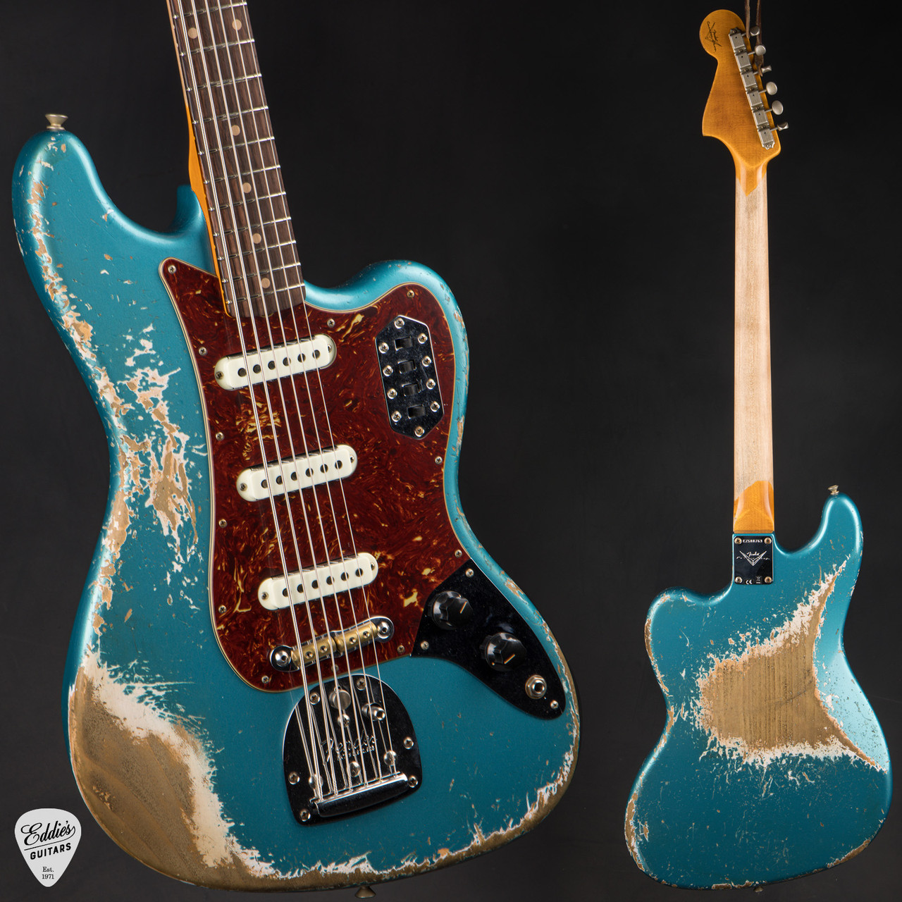 Fender Custom Shop 1962 Bass VI Super Heavy Relic - Super Faded