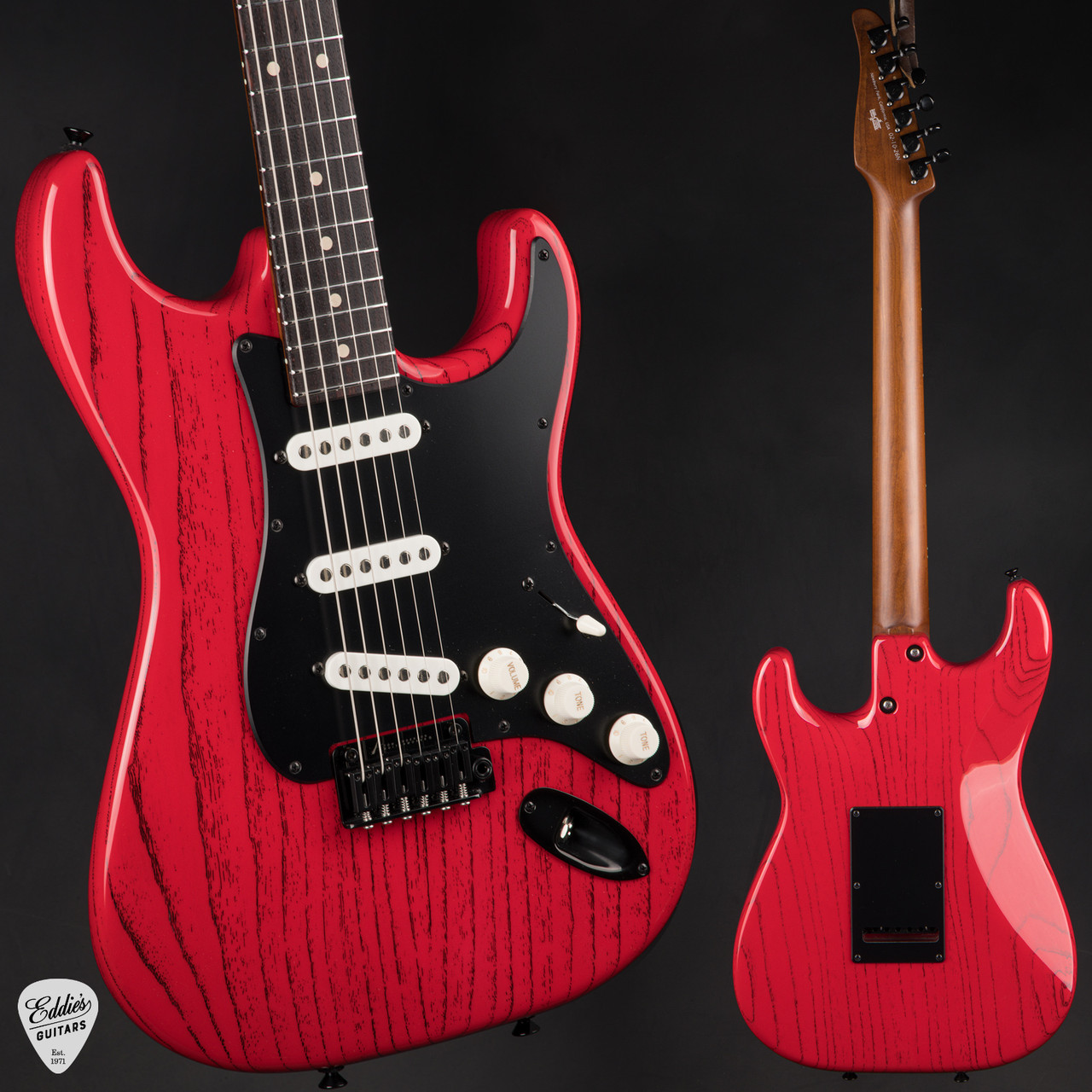 Tom Anderson Icon Classic - Ferrari Red with Black Dog Hair #02-10