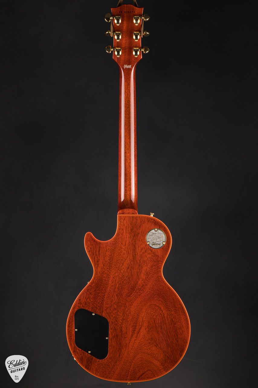 Gibson Custom Shop Made 2 Measure Les Paul Custom Figured Orange