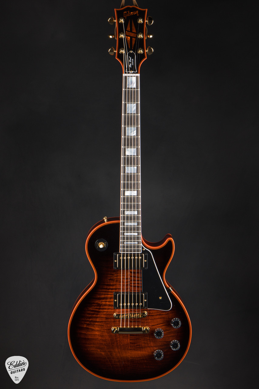 Gibson Custom Shop Made 2 Measure Les Paul Custom Figured Orange