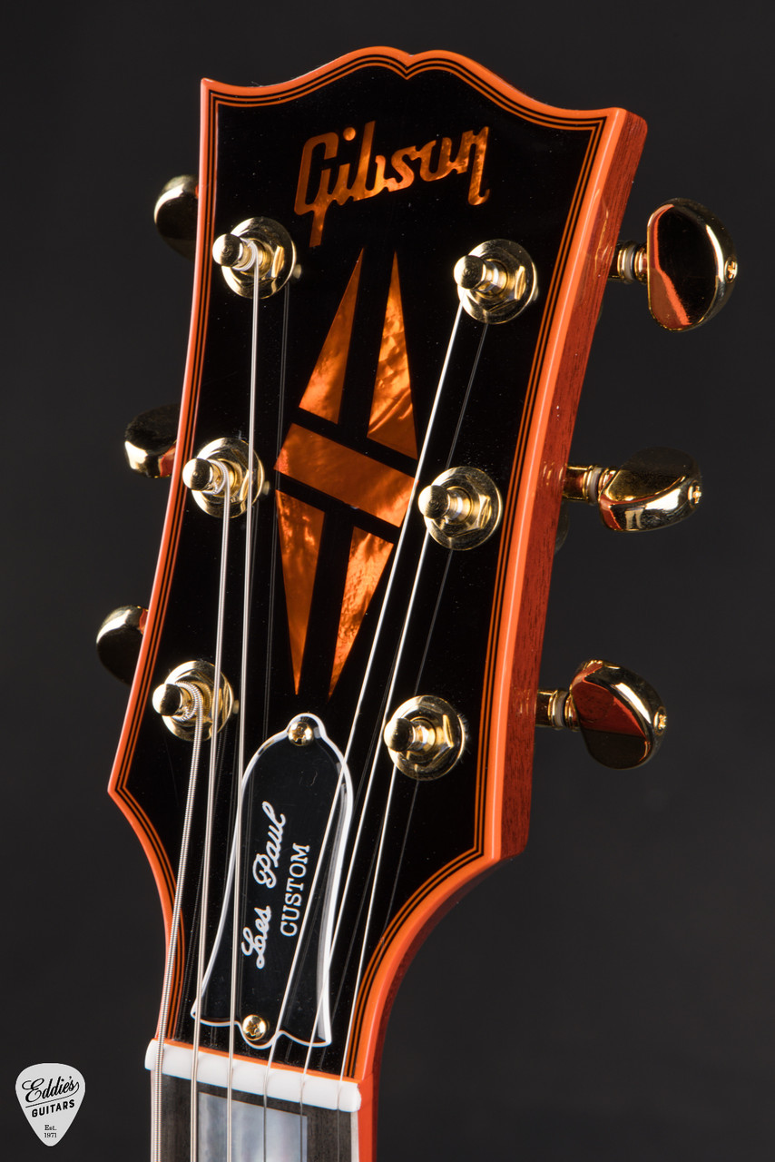 Gibson Custom Shop Made 2 Measure Les Paul Custom Figured Orange