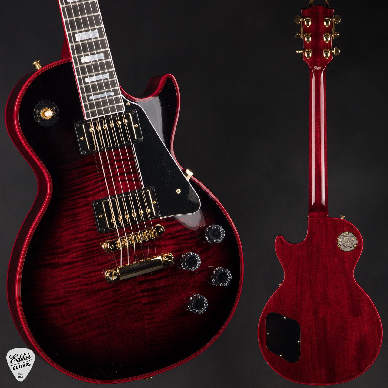 Gibson Custom Shop Made 2 Measure Les Paul Custom Figured Red