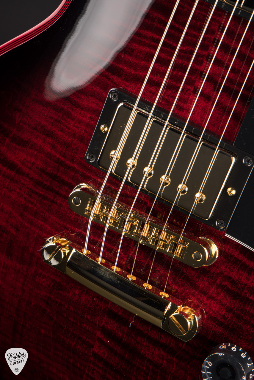 Gibson Custom Shop Made 2 Measure Les Paul Custom Figured Red