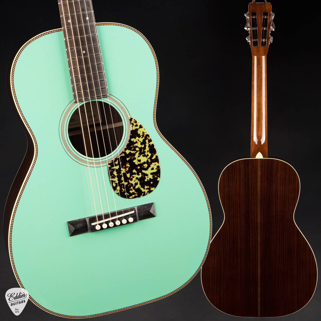 2025 Atkin O37s - Baked Sitka Spruce & Indian Rosewood - Surf