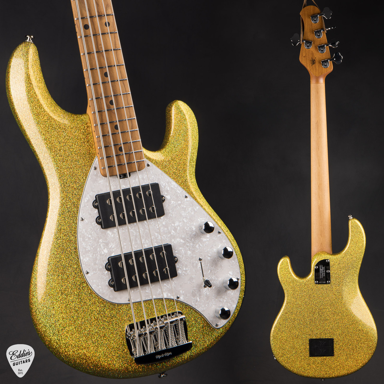 Ernie Ball Music Man StingRay 5 Special HH - Yellow Brick Road