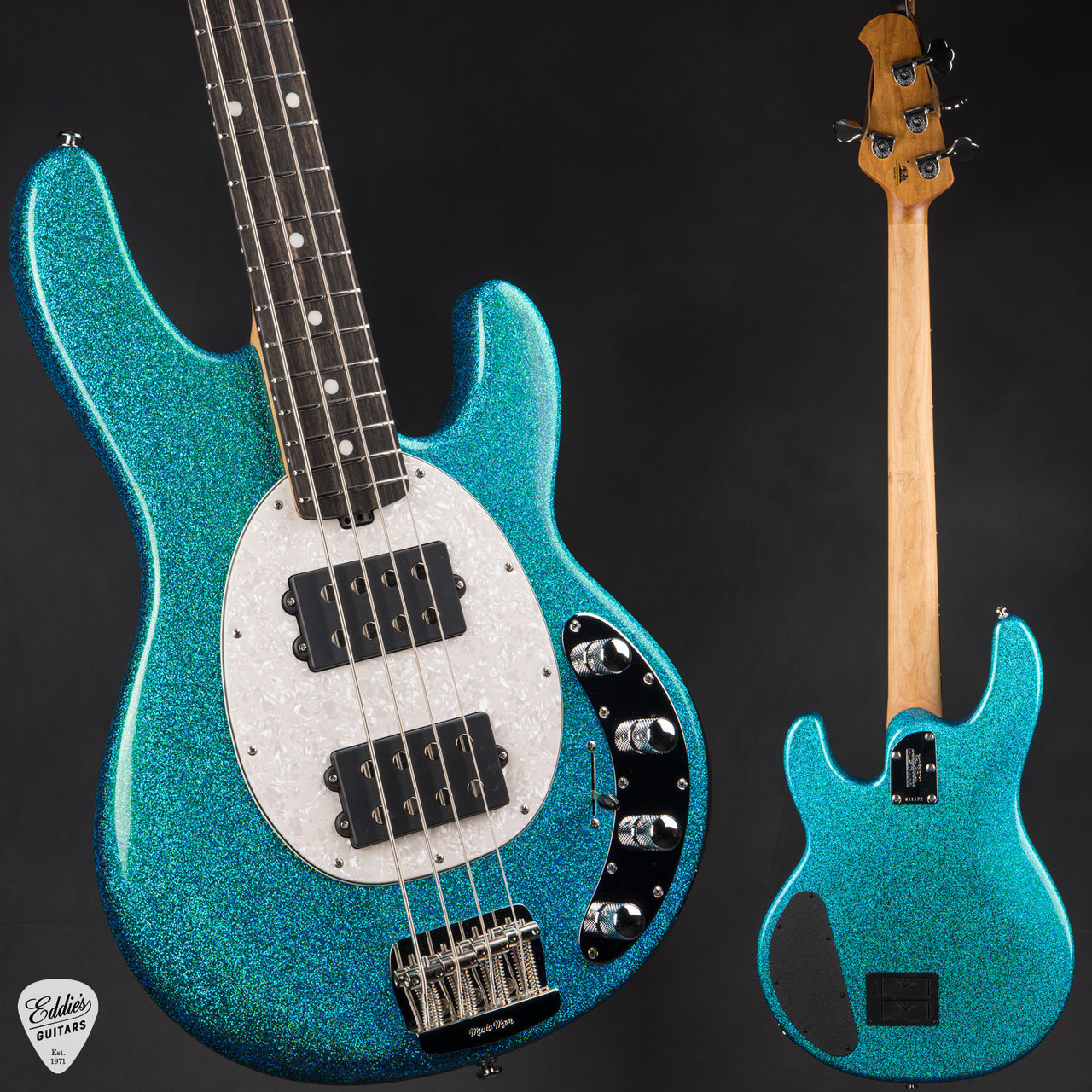ザ*キ様 MUSIC MAN StingRay エレキベース Ernie Ball Music Man StingRay Special HH - Anomalous Green