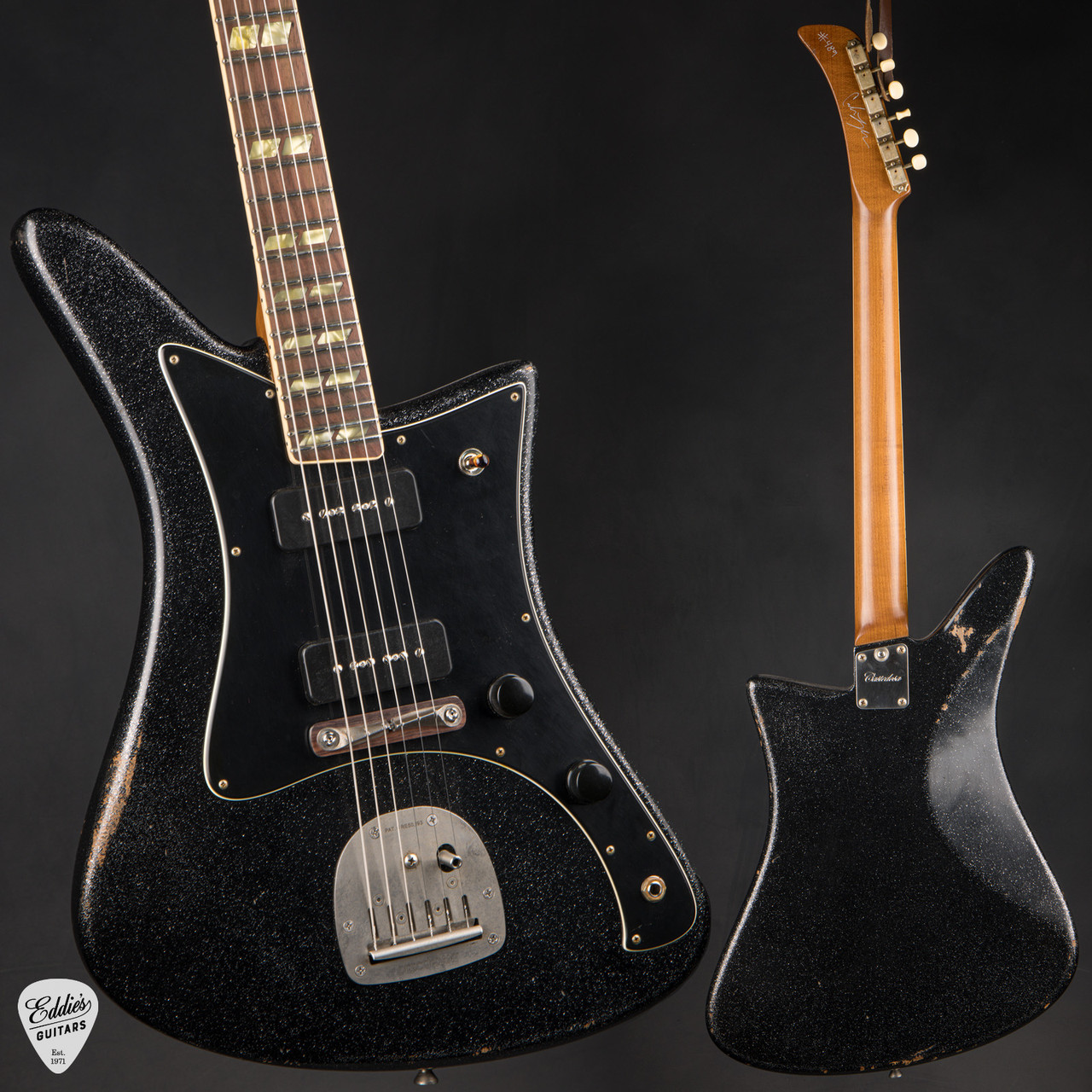 Castedosa Maravilla - Aged Black Sparkle #489 - Eddie's Guitars
