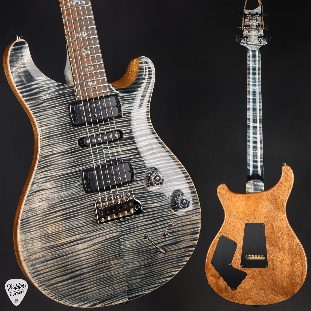 PRS Eddie's Guitars Wood Library Modern Eagle V Brazilian - Faded
