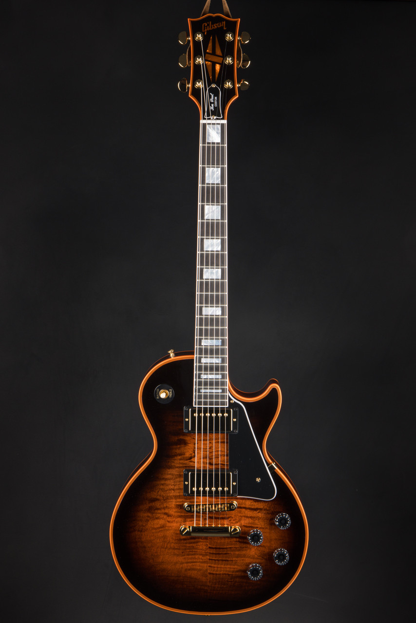 Gibson Custom Shop Made 2 Measure Les Paul Custom Figured Orange