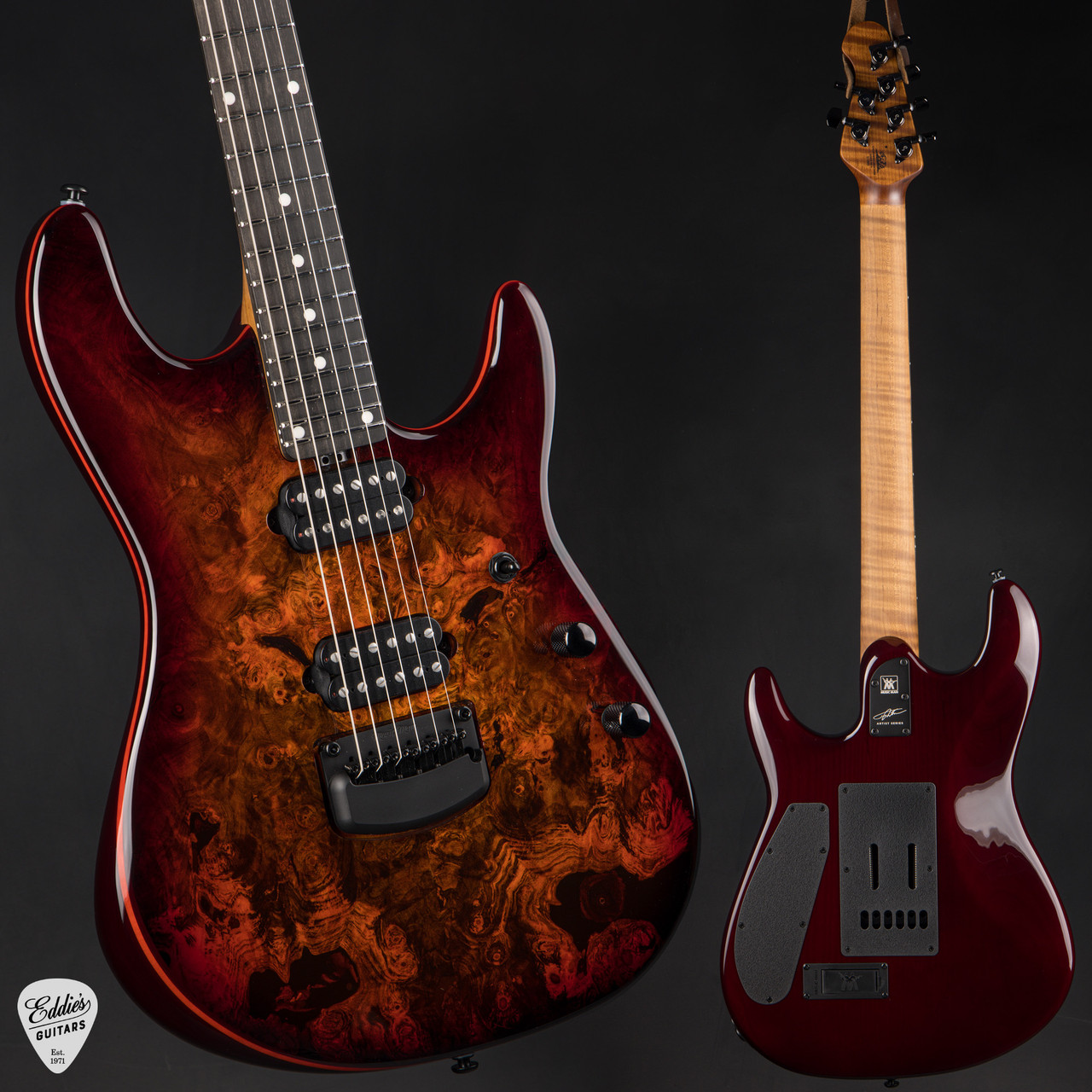Ernie Ball Music Man Jason Richardson 6-String Cutlass HT - Death