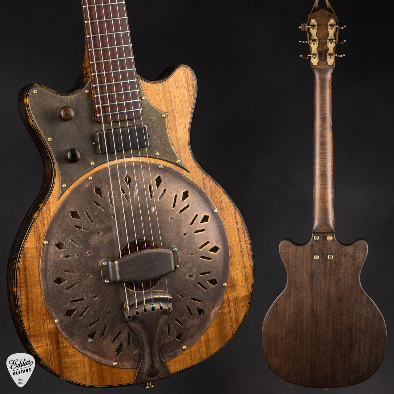 C.F. Holcomb Coyote - Koa Top #C26069 - Eddie's Guitars