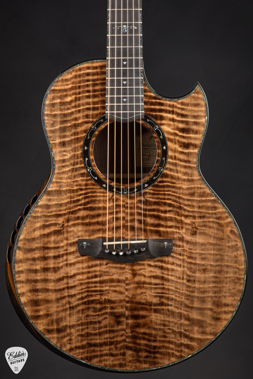 2025 Kevin Ryan Paradiso Grand Concert - Quilted Port Orford Cedar