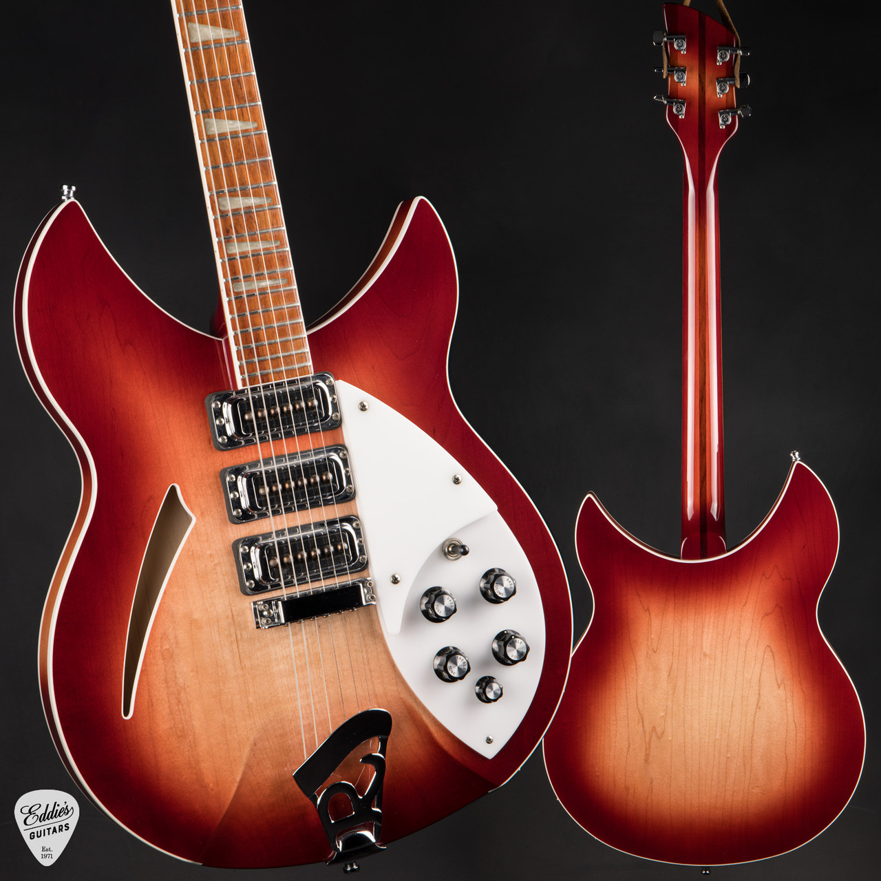 1996 Rickenbacker 370WB - Fire Glo - Eddie's Guitars